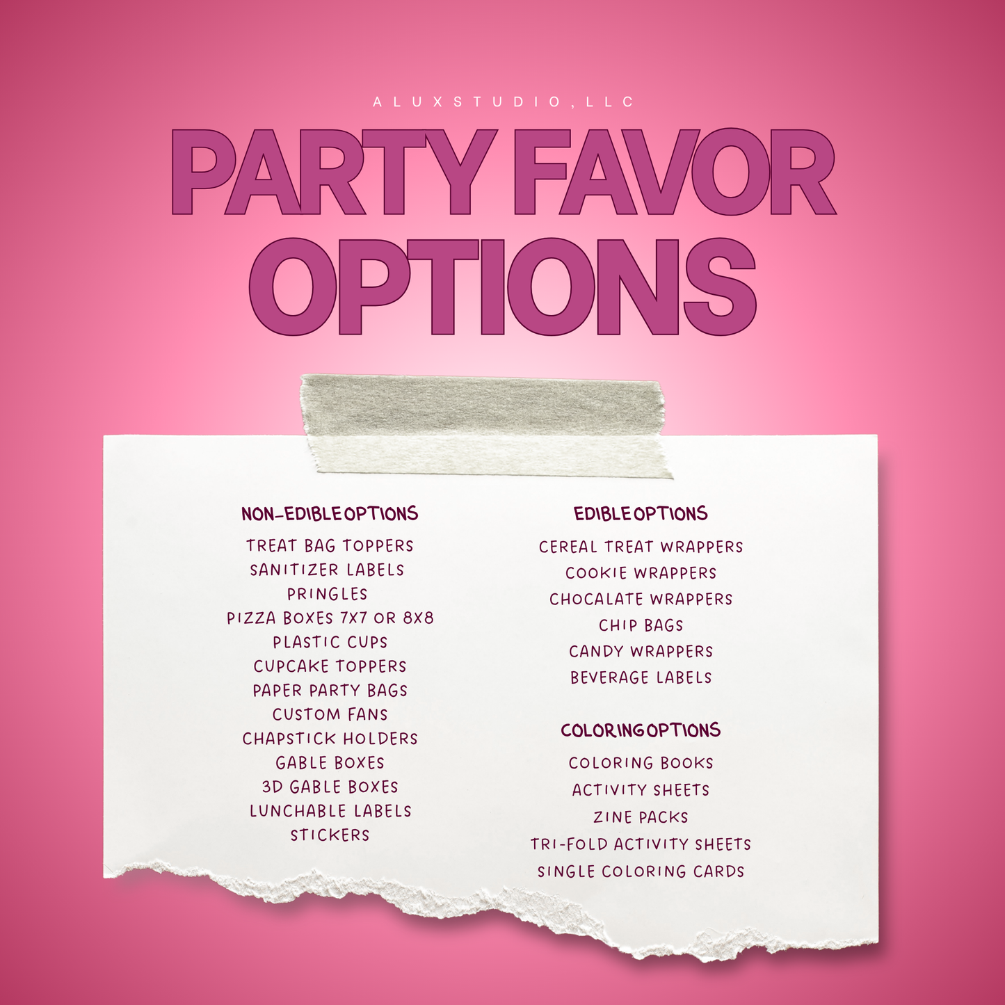 Kid Party Bundles