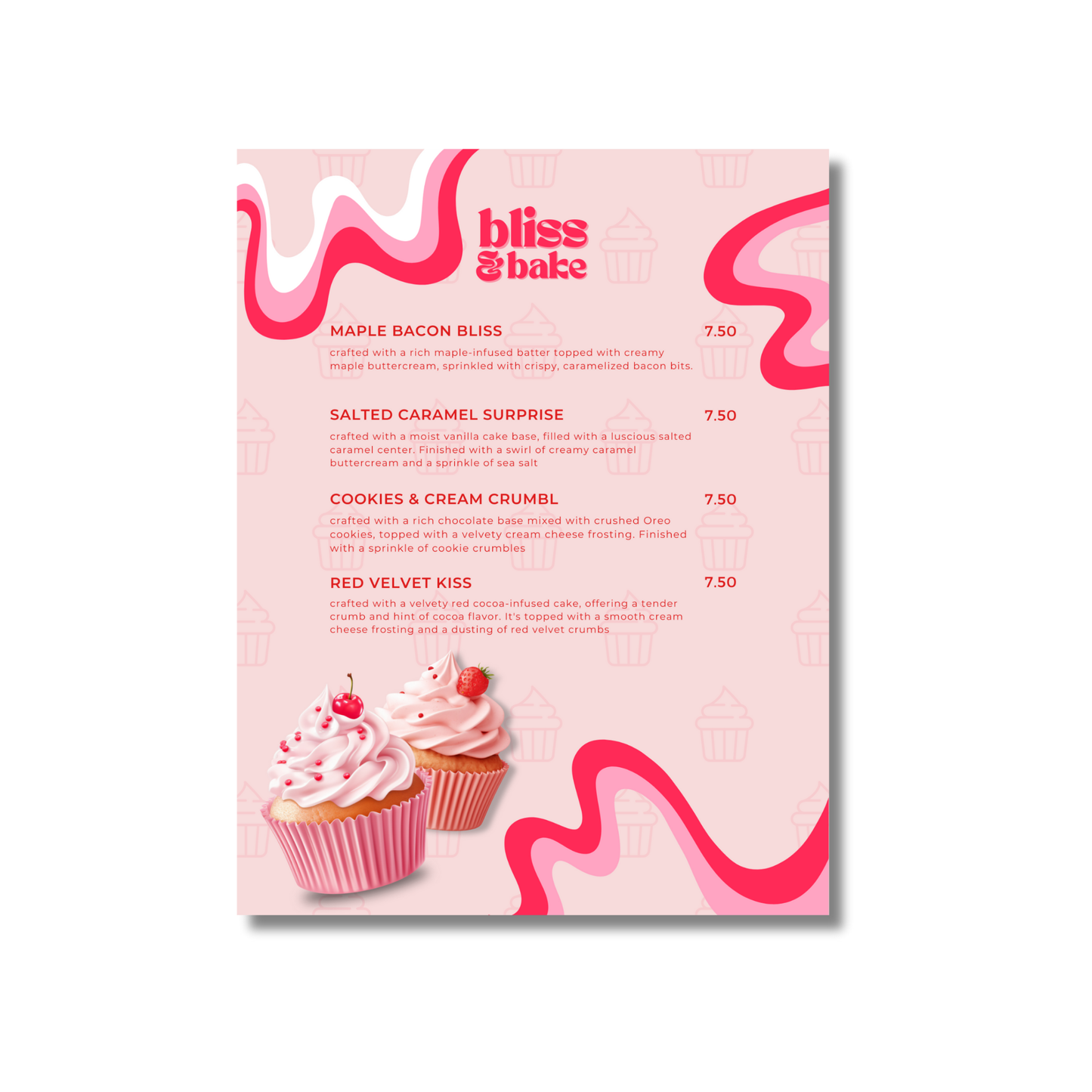 Custom Menu Design