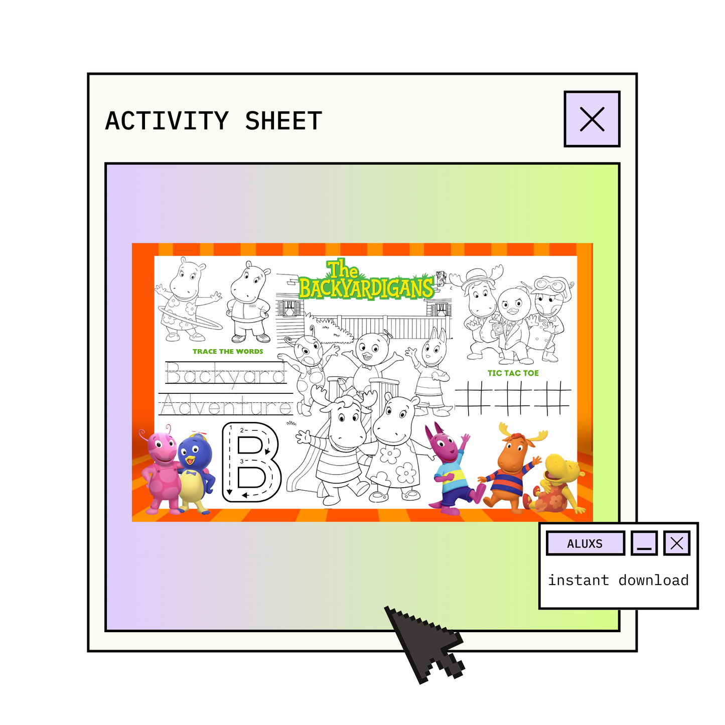 Downloadable Activity Sheet