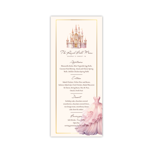 Event Menus