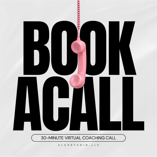 1:1 Creative Business Coaching Call (30 Min)