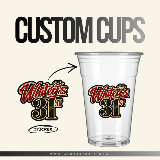 Custom Cups + Glasses