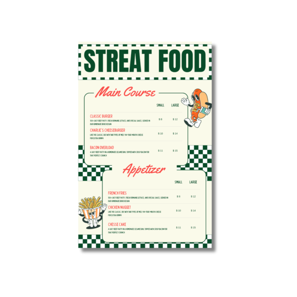 Menu Design - Image 3